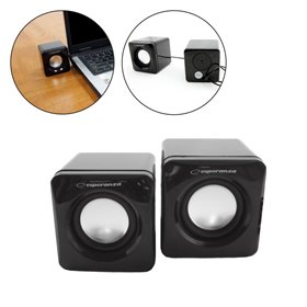 Conjunto 2 Colunas Pc 2.0 2X3W Usb