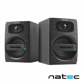 Conjunto 2 Colunas Pc 2.0 6W Jack/Usb Natec