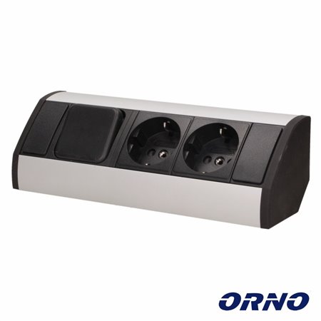 Extensão Elétrica 2X Schuko 0.6M Orno