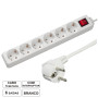 Tomada Elétrica C/ 6 Saídas Interruptor 5M