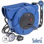 Extensão Tomada Elétrica C/ 1 Saída 16+2M Retráctil Solera