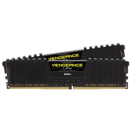 Memória ram ddr4 32gb kit 2x16 corsair vengeance - pc4 - 25600 - 3200mhz - c16 preto
