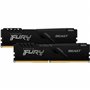 Memória ram ddr4 32gb 2x16gb kingston - 3600mhz - pc4 - 28800 - fury beast black - cl 18 - 1.35v