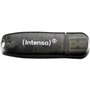 USB 2.0 memória intensa arco-íris 16gb preto