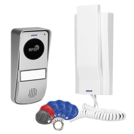 Campainha C/ Intercomunicador E Sensor Rfid Orno