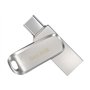 Memória usb 3.1 usb tpo c sandisk 64gb ultra dual drive luxe 150mb - s