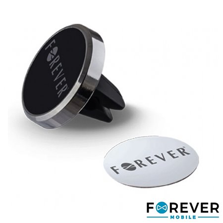 Suporte Magnético Universal Telemóvel E Gps Preto Forever