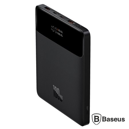 Powerbank 20000Mah Pd Qc C/ Ficha Usb-C 100W Baseus