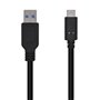 Cabo USB 3.1 Aisens A107-0449/ USB Type-C Macho - USB Macho/ 0,5 m/ Preto