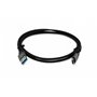 3GO C133 Cabo USB 2.0/ USB tipo C macho - USB macho/ 1,5 m/ preto