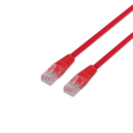 Cabo de Rede RJ45 UTP Aisens A133-0189 Cat.5e/ 2m/ Vermelho