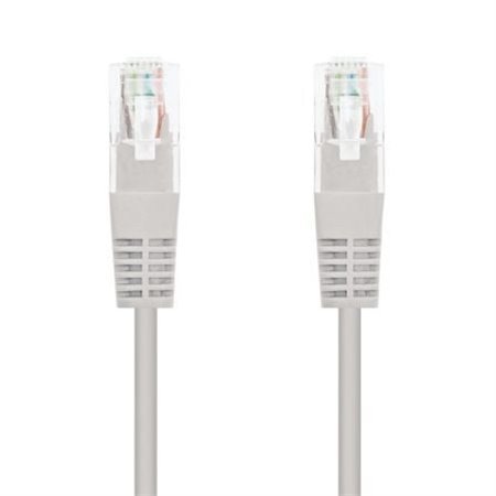 Cabo de Rede RJ45 UTP Nanocable 10.20.0105 Cat.5e/ 5m/ Cinza