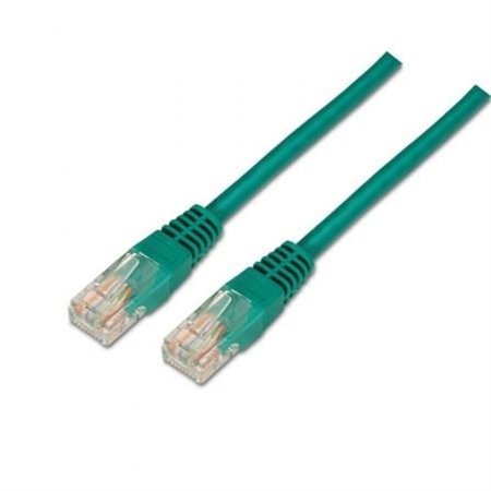 Cabo de Rede RJ45 UTP Aisens A133-0193 Cat.5e/ 50cm/ Verde