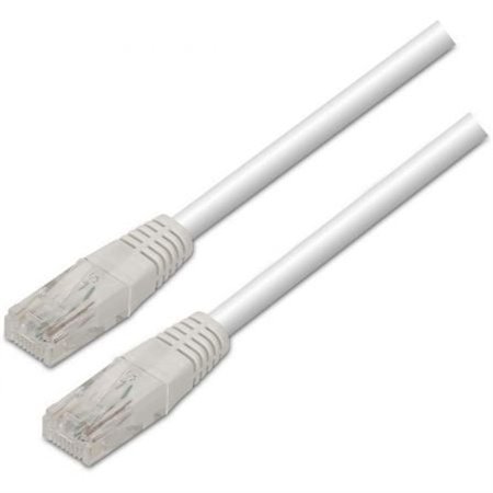 Cabo de Rede RJ45 UTP Aisens A133-0197/ Cat.5e/ 1m/ Branco