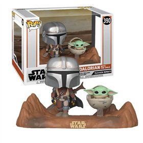 Funko Pop! Star Wars The Mandalorian The Mandalorian & Baby Yoda