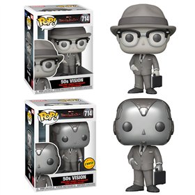 Funko Pop! Marvel WandaVision Vision 50S B&W Chase