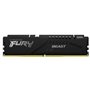Memória RAM Kingston FURY Beast 16GB/ DDR5/ 5200MHz/ 1.1V/ CL38/ DIMM