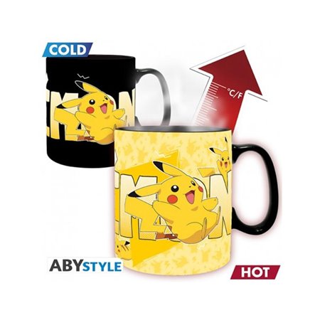 caneca pokémon pikachu abystyle 460 ml