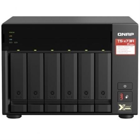 NAS QNAP TS-673A-8G/ 6 compartimentos 3,5"- 2,5"/ 8 GB DDR4/ Formato torre