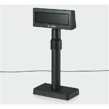 Visor bixolon bcd - 2000dg black series + fonte de alimentação