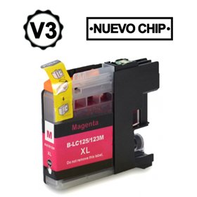 Brother LC125XL Magenta Cartuchos de Tinta - Compatível