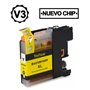 Brother LC125XL Amarelo Cartuchos de Tinta - Compatível