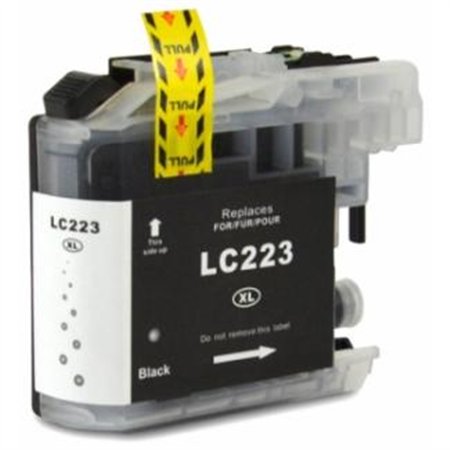 Brother LC223/LC221 Tinteiro Preto - Compatível
