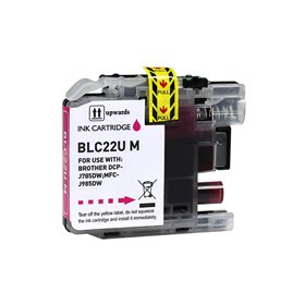 Brother LC22U Tinteiro Magenta - Compatível