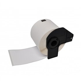 Brother DK11241 - Etiquetas Precortadas para Envios Grandes - 102x152 mm - 200 Unidades - Texto Preto sobre fundo branco - Compa