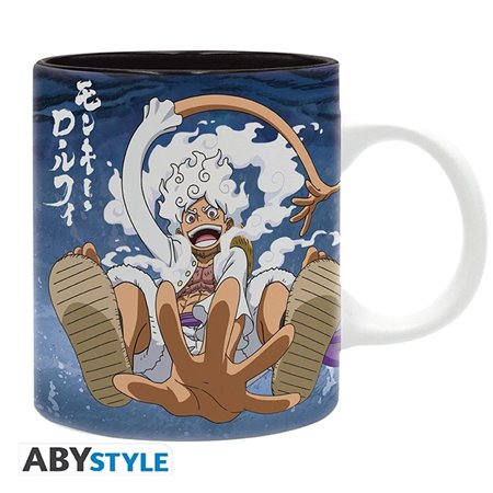 caneca abystyle one piece luffy nika