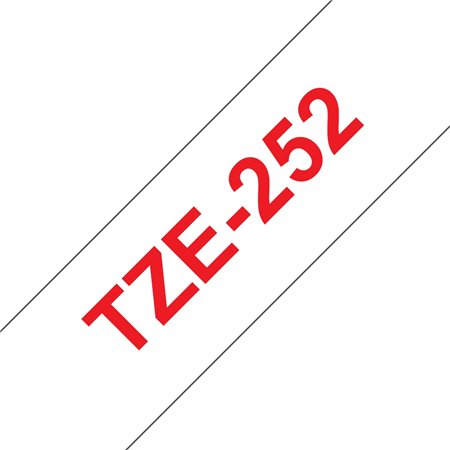 Brother TZe252 Cinta Laminada de Etiquetas - Compatível