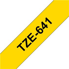 Brother TZe641 Cinta Laminada de Etiquetas - Compatível