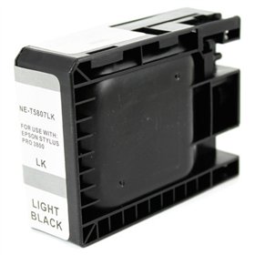 Epson T5807 Tinteiro Preto Light Pigmentado - Compatível