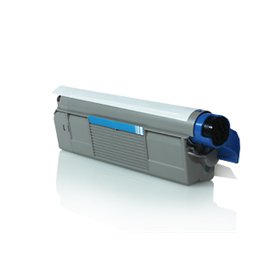 OKI C610 Toner Cyan - Compatível