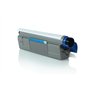 OKI C610 Toner Cyan - Compatível