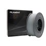 Filamento 3D PLA, Diâmetro 1.75mm, Bobina 1kg, Cinza - Compatível
