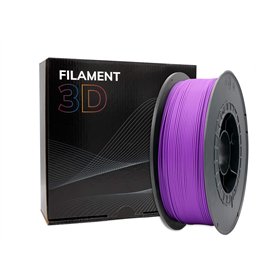 Filamento 3D PLA, Diâmetro 1.75mm, Bobina 1kg, Roxo - Compatível
