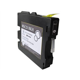 Ricoh GC21K Tinteiro Preto Pigmentado - Compatível