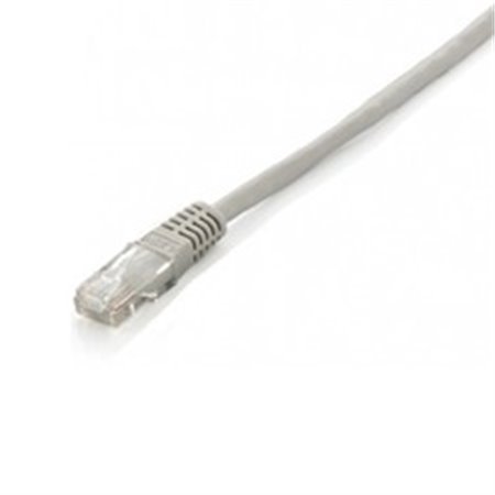 Patch cord de cabo de rede rj45 u - utp cat6 0,25m cinza