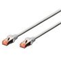 Cabo de rede ewent patch cord rj45 s - ftp cat 6 2m cinza