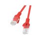 Lanberg patch cord cat.6 utp vermelho 1,5 m