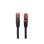 Patch cord rj45 lanberg cat.6 ftp 1m preto