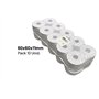 Rolo de Papel Térmico 60x60x11 - Pack de 10 unidades