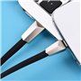 Cabo de Dados e Carregamento USB para Micro USB, Hoco X4 - Preto