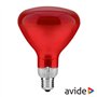 Lâmpada E27 100W Infravermelhos Vermelho Avide