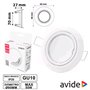 Aro Redondo Ajustável Branco P/ Mr16-Gu10 Avide