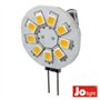 Lâmpada G4 1.2W 12V 9 Leds Branco Quente Jolight
