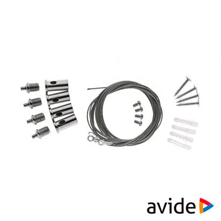Conjunto De Suspensão P/ Painel Led Avide
