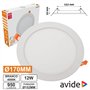 Painel Leds Redondo 12W 170Mm 4000K 950Lm Avide