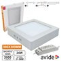 Painel Leds Quadrado Superfície 24W 300Mm 4000K 2000Lm Avide